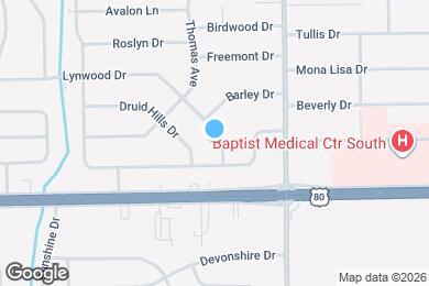 Map image of the property - 1220 Lynwood Dr