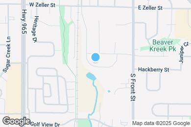 Map image of the property - 320 S Stewart St