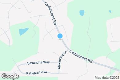 Map image of the property - 623 Cedarcrest Rd