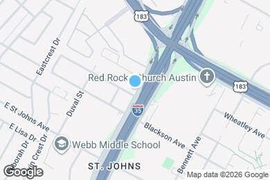 Map image of the property - 7500 I-35