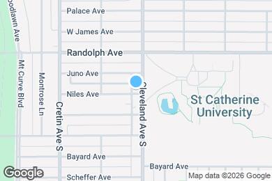 Map image of the property - 2065 Niles Ave