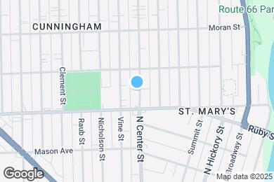 Map image of the property - 811 N Center St