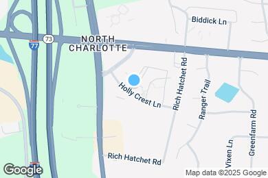 Map image of the property - Holly Crest Apartments