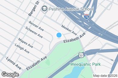 Map image of the property - 505 Elizabeth Ave