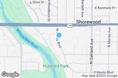 Map image of the property - 3860 N Morris Blvd