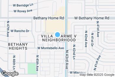 Map image of the property - 4325 W Solano Dr N