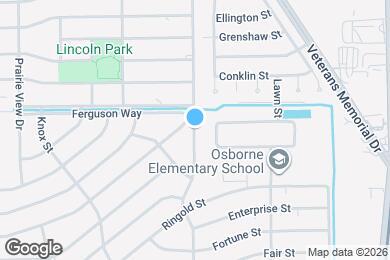 Map image of the property - 8406 De Priest St