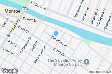 Map image of the property - 411 Humphrey St