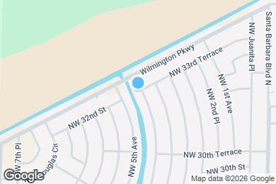 Map image of the property - Available Now: Spacious 3 Bedroom / 2 Bathroom With a Large Fenced Yard