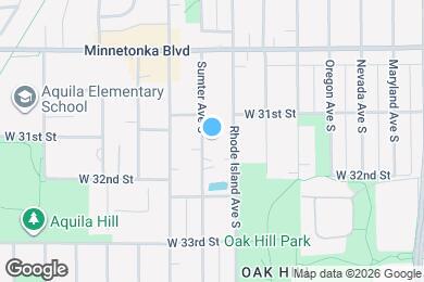 Map image of the property - 3119 Sumter Ave S