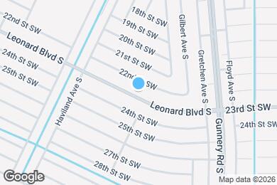 Map image of the property - 4512 Leonard Blvd S