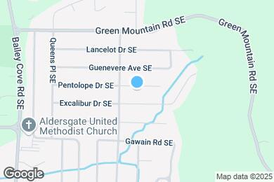 Map image of the property - 2604 Pentolope Dr SE