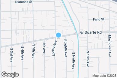 Map image of the property - 810 W Duarte Rd