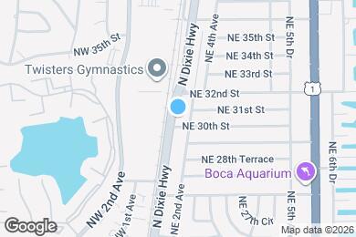 Map image of the property - 3048 N Dixie Hwy