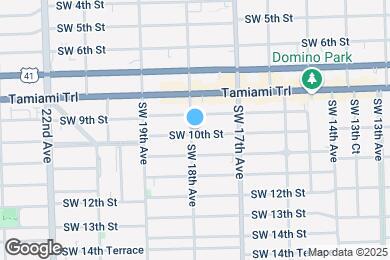 Map image of the property - 927 SW 18th Ave