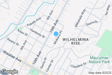 Map image of the property - 3535 Maluhia St