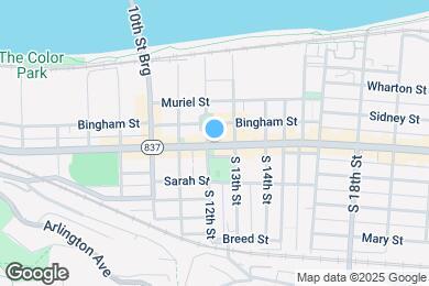 Map image of the property - 1205 E Carson St