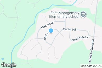 Map image of the property - 3366 Dabney Ln