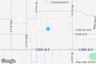 Map image of the property - 12451 83rd Ave E
