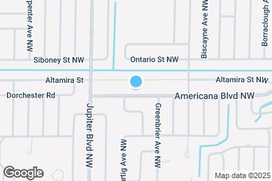 Map image of the property - 837 Americana Blvd NW
