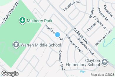 Map image of the property - 123 Hackberry Trail