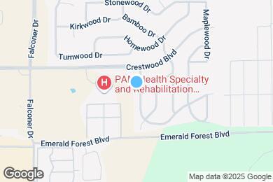 Map image of the property - 122 Woodcrest Dr