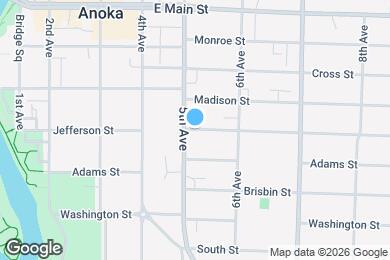 Map image of the property - 519 Jefferson St