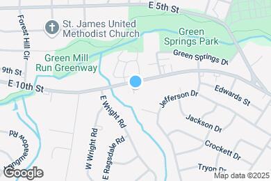 Map image of the property - 2506 E 10th St