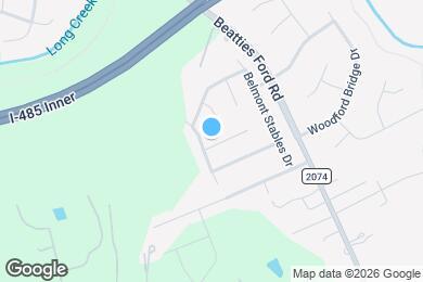 Map image of the property - 3907 Hunter Hill Ln