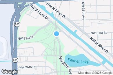 Map image of the property - 5700 NW 28th St