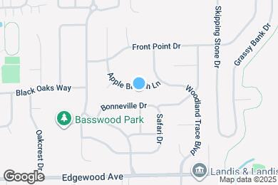 Map image of the property - 6517 Apple Branch Ln