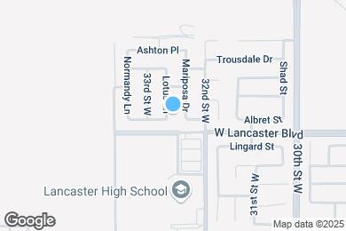 Map image of the property - 44824 Lotus Ct