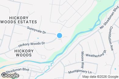 Map image of the property - 5404 Sunnyvale Dr