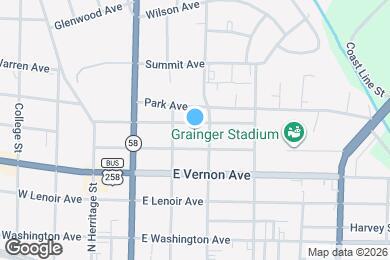 Map image of the property - 209 E Capitola Ave