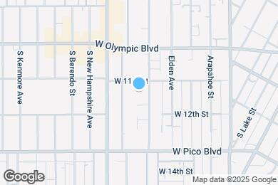 Map image of the property - 1125 S Westmoreland Ave