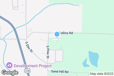 Map image of the property - 121 S Pine St