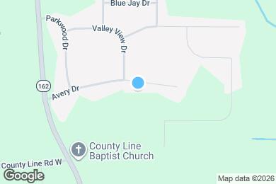 Map image of the property - 160 Avery Dr
