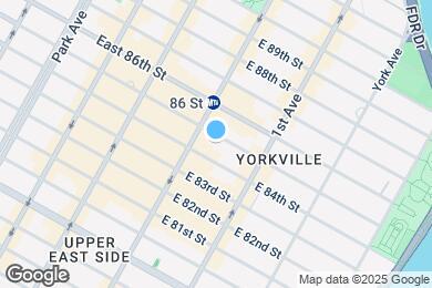 Map image of the property - 312 E 85th St
