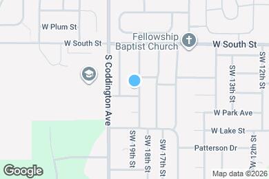 Map image of the property - 2331 SW 18th St