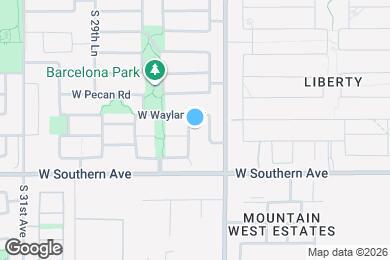 Map image of the property - 5809 S 27th Ln