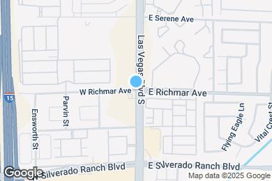 Map image of the property - 1 W Richmar Ave