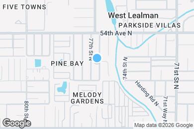 Map image of the property - 5130 76th St N