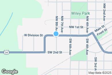 Map image of the property - 12 SW 8th Ave