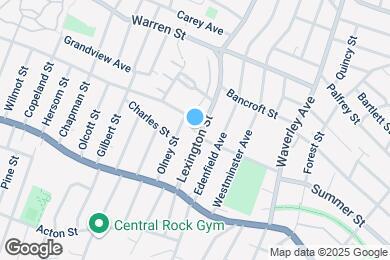 Map image of the property - 100 Lexington St
