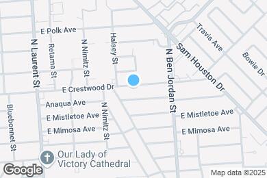 Map image of the property - 1811 E Crestwood Dr