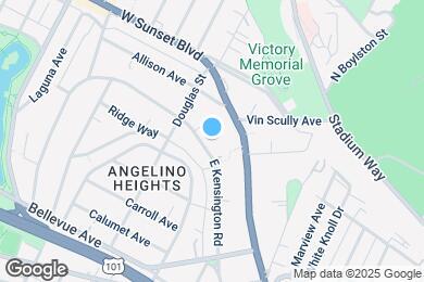 Map image of the property - 822 E Kensington Rd