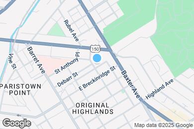 Map image of the property - 815 Rubel Ave
