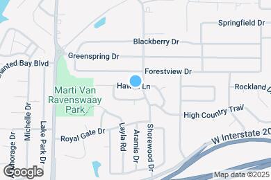 Map image of the property - 7002 Hawaii Ln