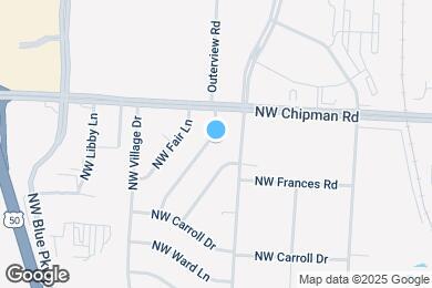 Map image of the property - 625 NW Kay Dr