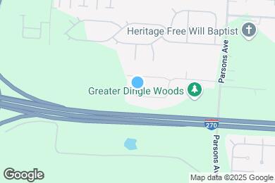 Map image of the property - 338 Oak Village Dr